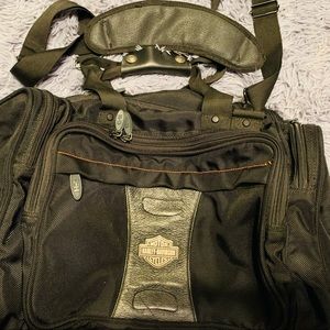 Harley-Davidson Black Travel Bag